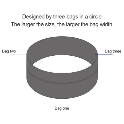 Personal Large-capacity Stretch Tablet Pockets Travel Anti-theft Bag Phone Bag,Size: L, Size: L