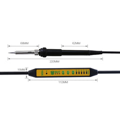 BEST Adjustable Temperature Electric Soldering Iron Welding Solder Station Heat Pencil, UK Plug, UK Plug