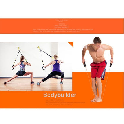 Fitness Exercise Resistance Bands Stretch Elastic Rope Workout Yoga Rally Muscle Training Exercise Rope, Size:5*9*1200mm, Random Color Delivery, Size:5*9*1200mm