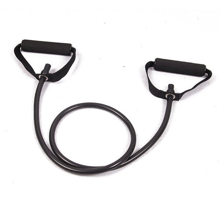 Fitness Exercise Resistance Bands Stretch Elastic Rope Workout Yoga Rally Muscle Training Exercise Rope, Size:6*9*1200mm, Random Color Delivery