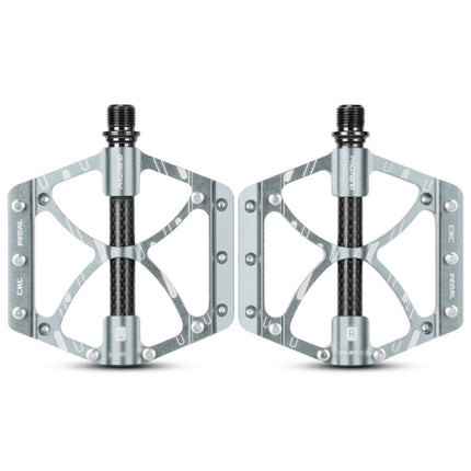 PROMEND PD-M52C 1 Pair Bicycle Aluminum Alloy + Carbon Fiber Tube Bearing Pedals