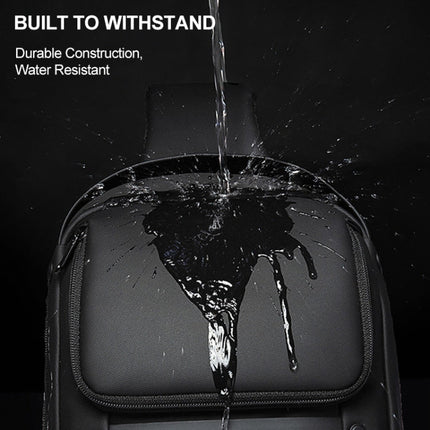 Bange BG-7258 Men Oxford Cloth Waterproof Crossbody Chest Bag with USB Port, Size: 35 x 21 x 12cm