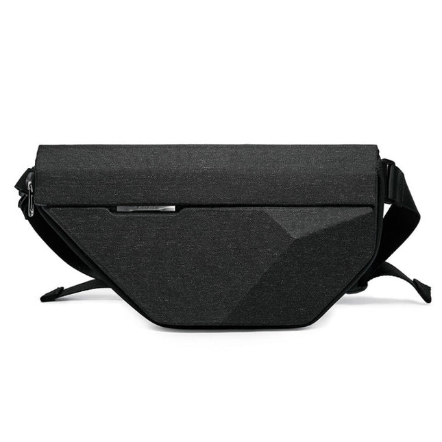 Bange BG-7502 Men Pyramid Hard Shell Waterproof Crossbody Chest Bag, Size: 35 x 18 x 5cm