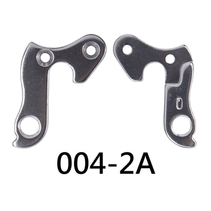 2 PCS ZTTO 004-2A MTB Road Bicycle Bike Alloy Rear Derailleur Tail Hook Parts, 004-2A