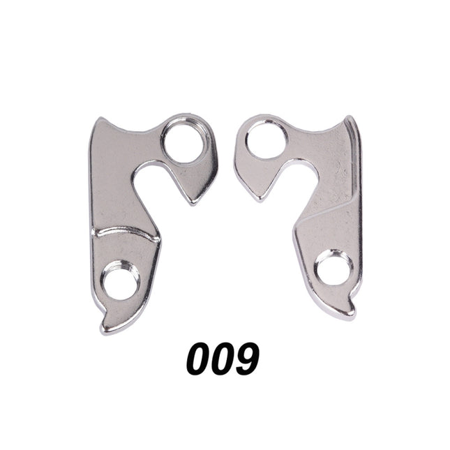 2 PCS ZTTO 009 MTB Road Bicycle Bike Alloy Rear Derailleur Tail Hook Parts, 009