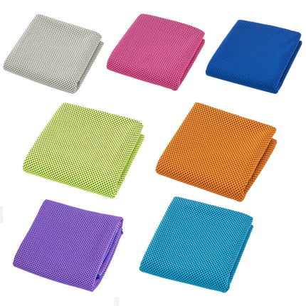 2 PCS Microfiber Fabric Gym Sports Towel Enduring Ice Towel, Size: 30*100cm, Ice Towel, Size: 30*100cm(Orange), Ice Towel, Size: 30*100cm(Green), Ice Towel, Size: 30*100cm(Grey), Ice Towel, Size: 30*100cm(Blue), Ice Towel, Size: 30*100cm(Magenta)      ...