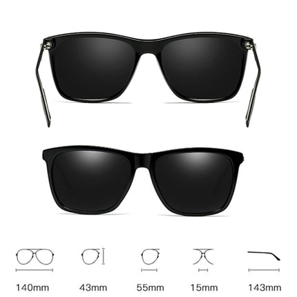 Men Retro Fashion Aluminum Magnesium Frame UV400 Polarized Sunglasses, Grey+ Silver, Demi Brown + Brown, Black Tarnish+ G15 Green, Black Tarnish+ Blue, Black Tarnish+ Grey, Black Tarnish+ Pink, Black Silver+ Grey