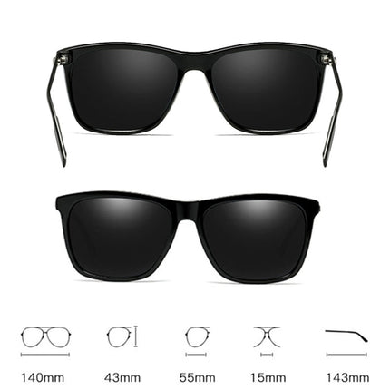 Men Retro Fashion Aluminum Magnesium Frame UV400 Polarized Sunglasses, Black Tarnish+ Pink, Black Silver+ Grey, Grey+ Silver, Demi Brown + Brown, Black Tarnish+ G15 Green, Black Tarnish+ Blue, Black Tarnish+ Grey