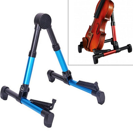 Simple Folding Vertical Guitar Violin Ukulele Bracket Musical Instrument Stand, OG3909AA, OG3909B, OG3909J, OG3909L, OG3909P, OG3909R, OG3909S