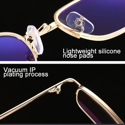 Folding Anti Blue-ray Presbyopic Reading Glasses with Case & Cleaning Cloth, +3.00D, +3.00D
