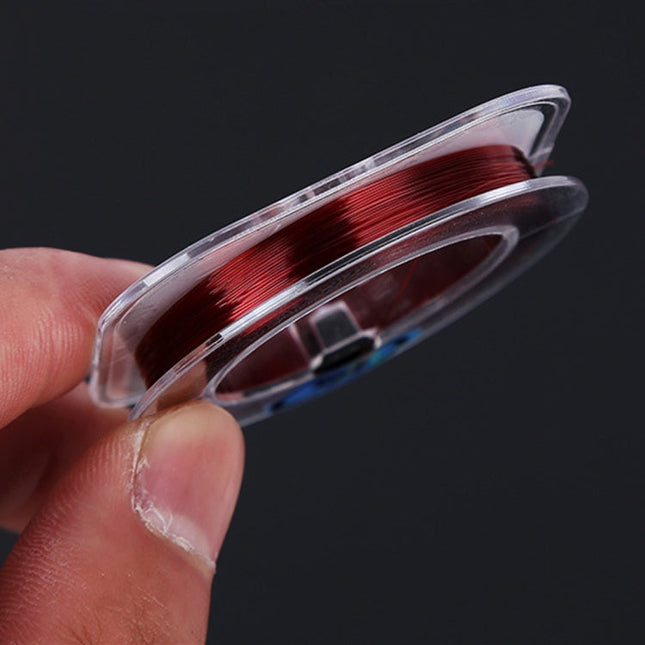 1.5C 0.203mm 2.46kg Nodules Tension 2.99kg Straight Line Tension 50m Strong Imported Raw Silk Nylon Fishing Line, 1.5C/0.203mm