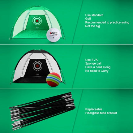 PGM Golf Training Aids Indoor Sports Hitting Practice Net 2m, 2m