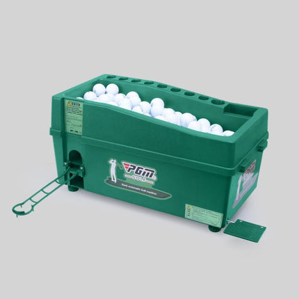 PGM Golf Ball Dispenser Automatic Tee Up Machine with Club Rack, Size: 62x32x32cm