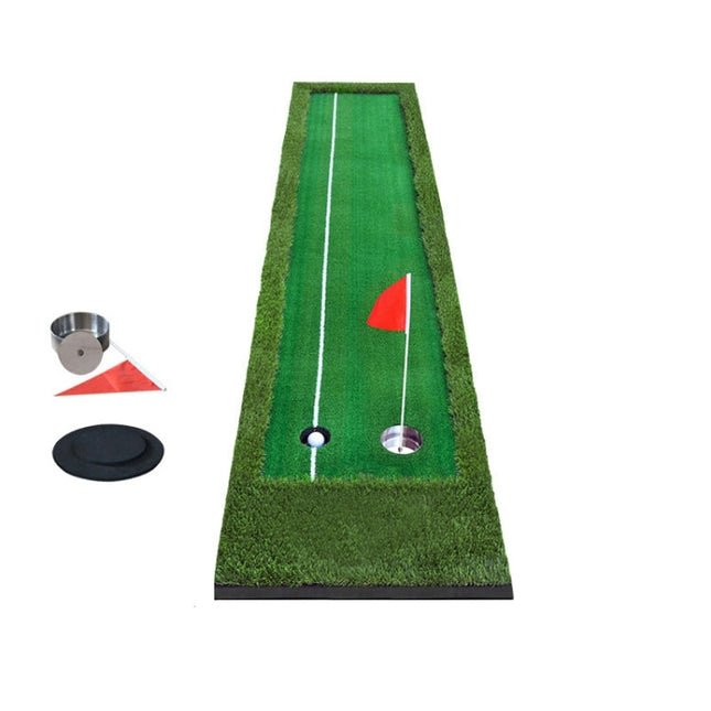 PGM Golf Double Colors Putting Mat Push Rod Trainer, Size: 50x300cm