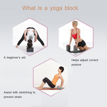 High-density Environmental Protection Fitness-assisted Yoga Cork Bricks