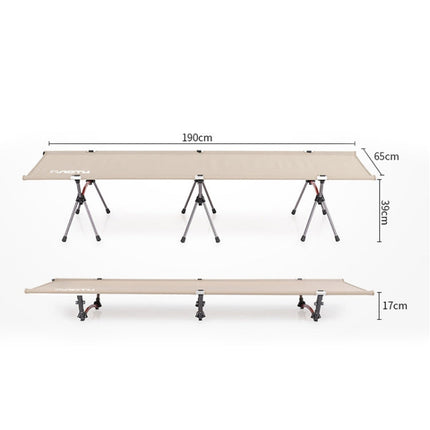 AOTU AT6758 Outdoor Portable Folding Aluminum Alloy Camping Bed