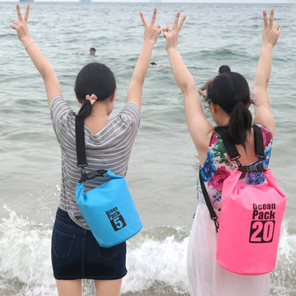 Outdoor Waterproof Bag Dry Sack PVC Barrel Bag, Capacity: 2L