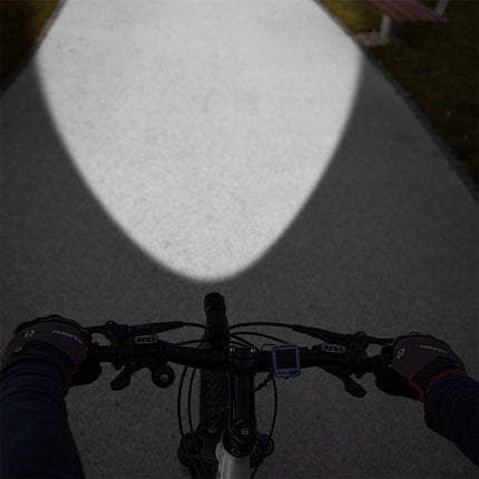 5W Mountain Bike Headlight Charging Zoom Glare Waterproof Flashlight Set Car Headlight x 2 + Taillight x 2 (Set Three), Set Three