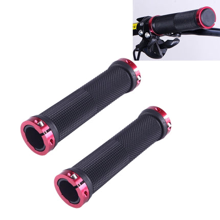 OQSPORT 2 PCS Bike Hand Grips Bilateral Lock Straight Barrel MTB Bicycle Anti-slip Handlebar Grips, OQSPORT, 801