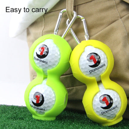 2 PCS Golf Silicone Double-ball Protective Sleeve, 2PCS Sleeve Red, 2PCS Sleeve Rose Red, 2PCS Sleeve Yellow, 2PCS Sleeve Black, 2PCS Sleeve Bright Yellow, 2PCS Sleeve Pink, 2PCS Sleeve Dark Blue, 2PCS Sleeve Green