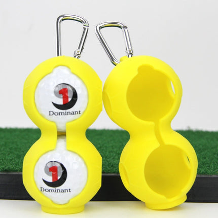 2 PCS Golf Silicone Double-ball Protective Sleeve, 2PCS Sleeve Red, 2PCS Sleeve Rose Red, 2PCS Sleeve Yellow, 2PCS Sleeve Black, 2PCS Sleeve Bright Yellow, 2PCS Sleeve Pink, 2PCS Sleeve Dark Blue, 2PCS Sleeve Green