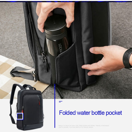 Bopai 751-006641 Large Capacity Business Fashion Breathable Laptop Backpack with External USB Interface, Size: 30 x 15 x 44cm, 751-006641