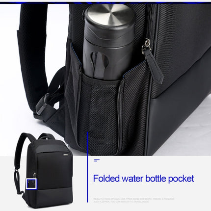 Bopai 751-006881 Business Anti-theft Waterproof Large Capacity Double Shoulder Bag,with USB Charging Port, Size: 30x14x44cm