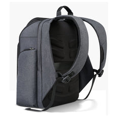 Bopai 851-010128 Business Anti-theft Waterproof Large Capacity Double Shoulder Bag,with USB Charging Port, Size: 34x19x43cm