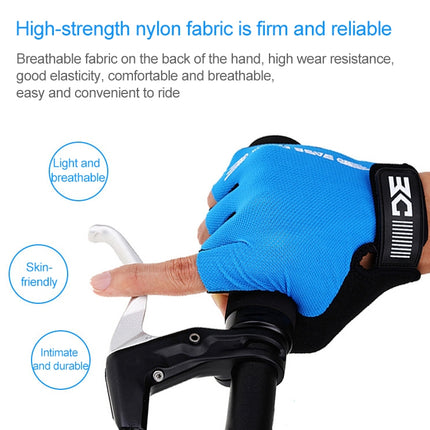 BaseCamp BC-204 Bicycle Half Finger Gloves Lycra Fabric Cycling Gloves, Size: M, Size: M
