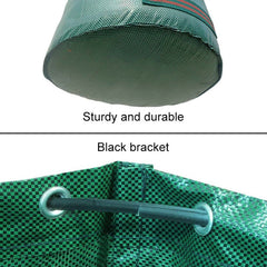 132 Gallons 500L PP Garden Fallen Leaves Bags Green Waste Bags, Size: 80cm x 100cm