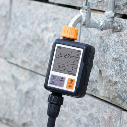 Universal LCD Screen Sprinkler Controller Outdoor Garden Solenoid Valve Timer Automatic Watering Device Irrigation Tool, Automatic Watering Device