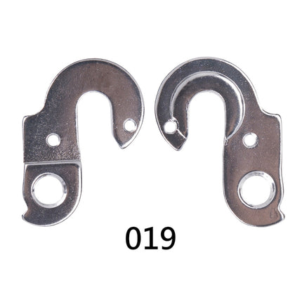 2 PCS ZTTO 019 MTB Road Bicycle Bike Alloy Rear Derailleur Tail Hook Parts, 019