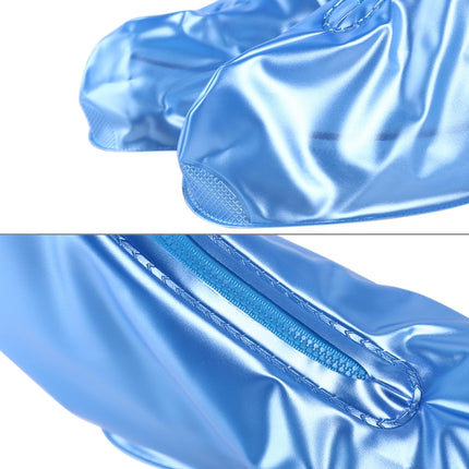 Fashion PVC Non-slip Waterproof Thick-soled Shoe Cover Size: M, Size: M