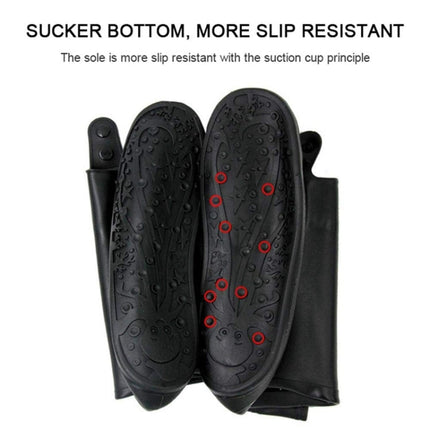 High Tube Rainproof Snowproof Adult Shoe Cover Size: XXL, Size: XXL