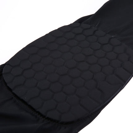 1 PC Beehive Shaped Sports Collision-resistant Lycra Elastic Knee Support Guard, Long Version, Size: XL, XL