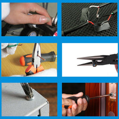 STT-044C Multifunction Household 44-Piece Electrician Repair Toolbox 12V Lithium Electric Drill Suit