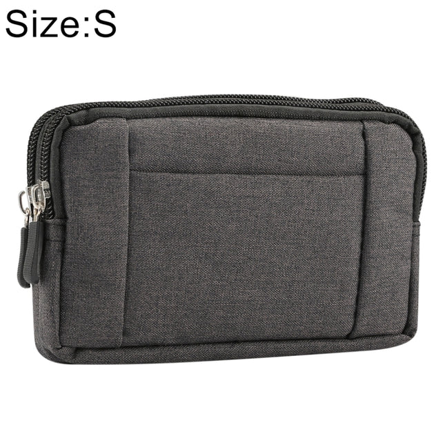 Sports Denim Universal Phone Bag Waist Bag for 5.2 inch or below Smartphones, Size: S, S