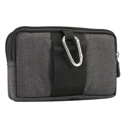Sports Denim Universal Phone Bag Waist Bag for 6.4~6.5 inch Smartphones, Size: XL, XL