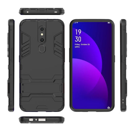 Shockproof PC + TPU Case for OPPO F11 Pro, with Holder