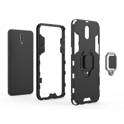 PC + TPU Shockproof Protective Case for OPPO R17, with Magnetic Ring Holder