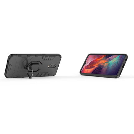 PC + TPU Shockproof Protective Case for OPPO R17, with Magnetic Ring Holder