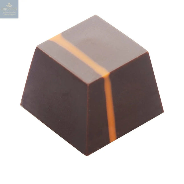 Orange - dark chocolate with orange jam and orange truffle layers 12g