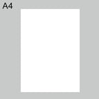 A4 (White) / White