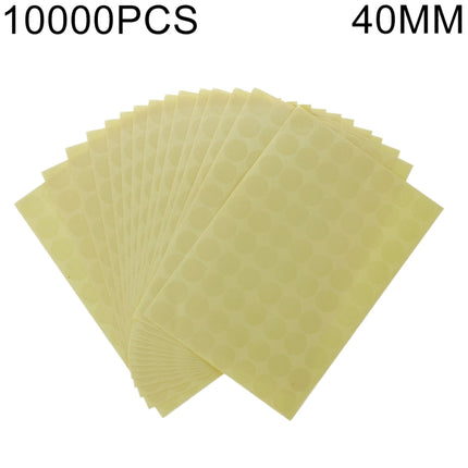 10000 PCS Transparent Round Shape Self-adhesive Sealing Sticker, Diameter: 40mm, Diameter: 40mm