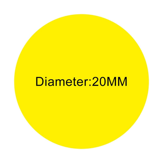 1000 PCS Round Shape Self-adhesive Colorful Mark Sticker Mark Label