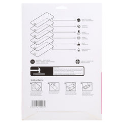 100 PCS For 10 inch Tempered Glass Film Screen Protector Paper Package, 10 inch