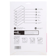 100 PCS For 14 inch Tempered Glass Film Screen Protector Paper Package