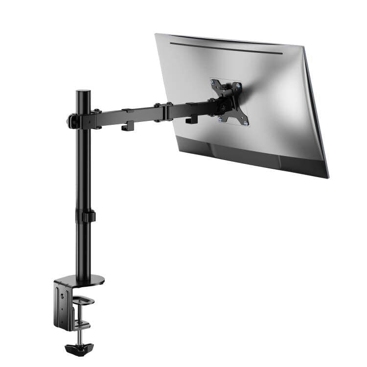 ProperAV Desk Monitor Mount 17" - 34" Swing Arm VESA Max 100x100