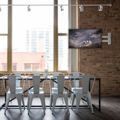 ProperAV TV Wall Bracket (13" - 28" / 15kg Capacity / VESA Max. 100x100)