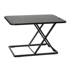 ProperAV LITE Stand Up Desk Converter with Variable Height Settings - Black
